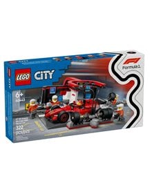 LEGO® City - F1® Pit Stop & Pit Crew With Ferrari Car - 60443 Lego Lego