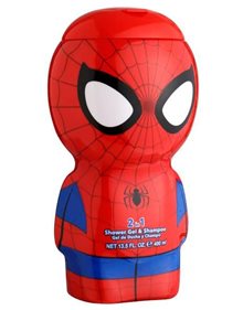 Air-Val Παιδικό Αφρόλουτρο & Σαμπουάν 2-Σε-1 Spiderman 400ml - 126.119 Air Val International Ομορφιάς