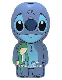 Air-Val Παιδικό Αφρόλουτρο & Σαμπουάν 2-Σε-1 Stitch 400ml - 126.135 Air Val International Ομορφιάς