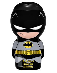 Air-Val Παιδικό Αφρόλουτρο & Σαμπουάν 2-Σε-1 Batman 400ml - 126.132 Air Val International Ομορφιάς