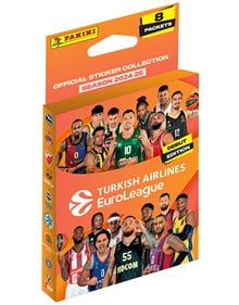 Panini Euroleague 2025 Mini Blister Με Αυτοκόλλητα - PA.BL.EL.025 Panini Επιτραπέζια Παιχνίδια για Παιδια