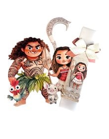 Χειροποίητη Παιδική Λαμπάδα Hawaii Girl - LT2025130 BlablaToys D.I Χειροποίητες Λαμπάδες
