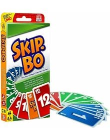 Επιτραπέζιο Παιχνίδι Καρτών Skip Bo - 52370 Mattel Επιτραπέζια Παιχνίδια για Παιδια
