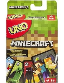 Επιτραπέζιο Παιχνίδι Uno Minecraft - FPD61 Mattel Επιτραπέζια Παιχνίδια για Παιδια