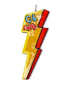 Χειροποίητη Λαμπάδα Κεραυνός GL ARMY | Blabla Τoys - 0083636 BlablaToys D.I Χειροποίητες Λαμπάδες