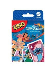 Επιτραπέζιο Παιχνίδι Καρτών Uno Lilo & Stitch - JCC10 Mattel Επιτραπέζια Παιχνίδια για Παιδια