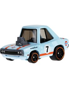 Hot Wheels Αυτοκινητάκι Tooned Gulf Racing Hw FF Tooned 70's Dodge - JCB63 Mattel Αυτοκινητάκια