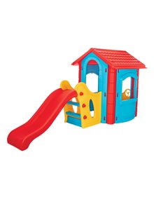 Παιδικό Σπιτάκι Happy Pilsan Με Τσουλήθρα - 06-432 Pilsan Σπιτάκια