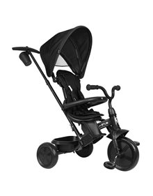 Τρίκυκλο Ποδήλατο QPlay Elite Platinum 6in1 Μαύρο - 01-1212074-04 QPlay Τρίκυκλα Ποδήλατα