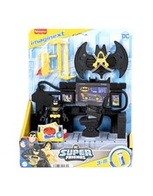 Imaginext DCSF Σετ Παιχνιδιού Batman Κέντρο Ελέγχου - JFD93 Mattel Φιγούρες Δράσης