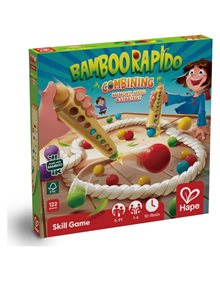 Hape Bamboo Επιτραπέζιο Rapido - E4314A Hape Επιτραπέζια Παιχνίδια για Παιδιά