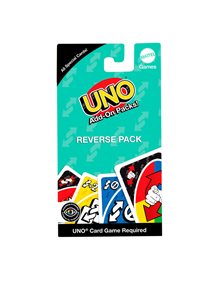 Επιτραπέζιο Καρτών UNO Add-On Packs | Reverse Pack - JCV56 Mattel Επιτραπέζια Παιχνίδια για Παιδιά