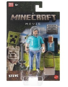 Φιγούρα Minecraft Movie Core Figure Steve 10cm - JFR57 Mattel Φιγούρες Δράσης
