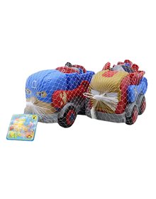 Παιδικό Σετ Φορτηγό Ήρωες Με Φτυαράκι & Καλούπια Άμμου Σε 2 Σχέδια - 70705770 BlablaToys D.I Κουβαδάκια Θαλάσσης - Οχήματα Παραλίας