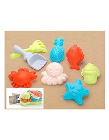 Παιδικό Σετ Φτυαράκια & Καλούπια Άμμου Σε Δίχτυ - 70705688 BlablaToys D.I Κουβαδάκια Θαλάσσης - Οχήματα Παραλίας