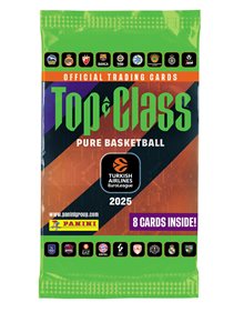 Panini Euroleague Top Class 25 Κάρτες - PA.KA.EL.225 Panini Επιτραπέζια Παιχνίδια για Παιδιά