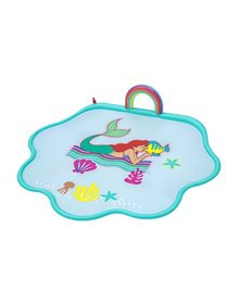 Φουσκωτό Δάπεδο Little Mermaid Με Ψεκαστήρα Νερού 163x145x25cm | Bestway - 9101E Bestway Παιχνιδοπισίνες - Play Center