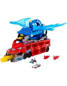 Hot Wheels City - Η Απόλυτη Νταλίκα Με Διπλό Δράκο - JBM72 Mattel Οχήματα