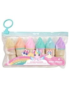 Υπογραμμιστές Sweet Dreams & Friends Σε Σχήμα Παγωτού 6Τμχ - KL11568 Kids Licensing Μαρκαδόροι