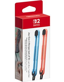 Nintendo Switch2 Joy-Con Strap Pair Light Blue/Light Red - ACC.NS2-0007 Nintedo Switch Αξεσουάρ Nintendo Switch
