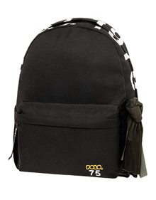 Polo Σακίδιο Πλάτης 75' Μαύρο - 9010752000 Polo Τσάντες Γυμνασίου | Λυκείου