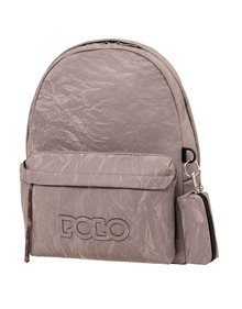 Polo Σακίδιο Πλάτης Gecko Ash - 9020412700 Polo Τσάντες Γυμνασίου | Λυκείου