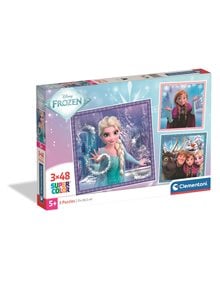Παζλ 3x48 Super Color Frozen - 1200-25021 As Company Παιδικά Puzzle