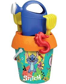 Παιδικό Κουβαδάκι Παραλίας Stitch Με Ποτιστήρι | Adriatic - 25283 Adriatic Κουβαδάκια Θαλάσσης - Οχήματα Παραλίας