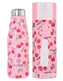 Θερμός Travel Flask Save The Aegean Cherry Rose 500ml - 01-16647 Estia Home Art Μπουκάλια