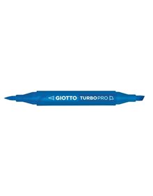 Μαρκαδόρος Giotto Turbo Pro Blue Ultramarine Με Διπλή Μύτη - F428025 Fila Hellas Μαρκαδόροι
