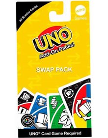 Επιτραπέζιο Παιχνίδι Uno Add-On Packs | Swap Pack - JCV59 Mattel Επιτραπέζια Παιχνίδια για Παιδιά
