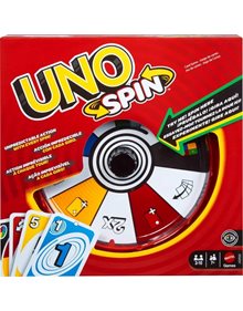 Επιτραπεζιο Παιχνίδι Uno Spin - JGR00 Mattel Επιτραπέζια Παιχνίδια για Παιδιά
