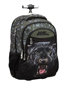 Παιδικό Σακίδιο Trolley Δημοτικού No Fear Forest Puma 2025 - 348-44074 Back Me Up Τσάντες Τρόλεϊ