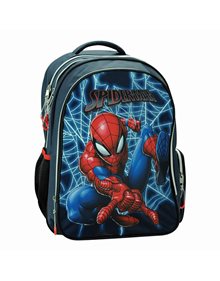 Σακίδιο Δημοτικού Οβάλ Spiderman Frame 2025 - 337-10031 GIM Τσάντες Δημοτικού