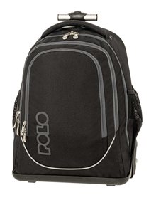 Polo Σακίδιο Trolley Cart Μαύρο - 9010742000 Polo Τσάντες Τρόλεϊ