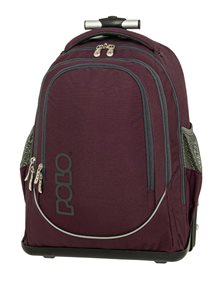 Polo Σακίδιο Trolley Cart Μελιτζανί - 9010744800 Polo Τσάντες Τρόλεϊ