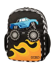 Polo Σακίδιο Νηπίου Junior Bibi Monster Truck - 9070788351 Polo Τσάντες Νηπίου