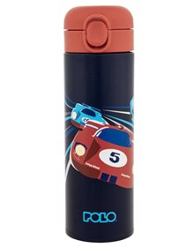 Polo Θερμός Ανοξείδωτος Με Καλαμάκι Junior Race Car 0.50lt - 9490058347 Polo Παγούρια
