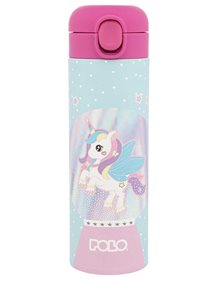 Polo Θερμός Ανοξείδωτος Με Καλαμάκι Junior Snowball Unicorn 0.50lt - 9490058349 Polo Παγούρια