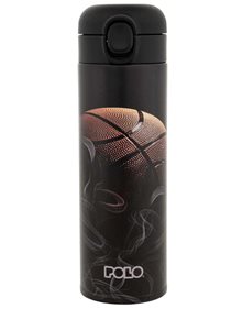Polo Θερμός Ανοξείδωτος Με Καλαμάκι Junior Μπάλα Μπάσκετ 0.50lt - 9490058380 Polo Παγούρια