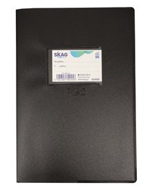 Skag Τετράδιο Εξήγηση Ριγέ Μαύρο Super 50 Φύλλων - 302456 Skag Τετράδια