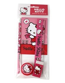 Σχολικό Σετ Με Μπλοκ | Hello Kitty Sweetheart - GIM - 335-74755 GIM Σχολικά Σετ