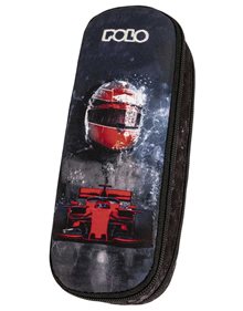 Polo Κασετίνα Διπλή Maxxi Formula - 9370578356 Polo Σχολικές Κασετίνες