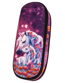 Polo Κασετίνα Διπλή Growly Unicorn - 9370588360 Polo Σχολικές Κασετίνες