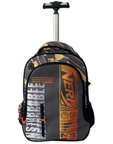 Σακίδιο Trolley Δημοτικού Nerf Universe | Gim - 336-37074 GIM Τσάντες Τρόλεϊ