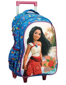 Σακίδιο Trolley Δημοτικού Vaiana Wave | Gim - 331-57074 GIM Τσάντες Τρόλεϊ