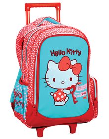 Σακίδιο Trolley Δημοτικού Hello Kitty Sweetheart | Gim - 335-74074 GIM Τσάντες Τρόλεϊ