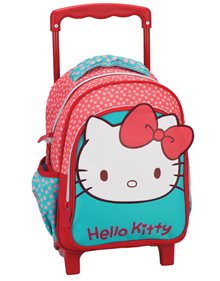 Σακίδιο Trolley Νηπίου Hello Kitty Sweetheart | Gim - 335-74072 GIM Τσάντες Τρόλεϊ