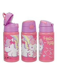 Παιδικό Παγούρι Αλουμινίου Με Καλαμάκι Hello Kitty 500ml | Gim - 557-96248 GIM Παγούρια