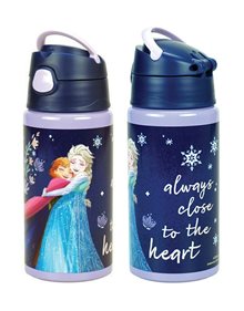 Παιδικό Παγούρι Αλουμινίου Με Καλαμάκι Frozen 500ml | Gim - 551-45248 GIM Παγούρια